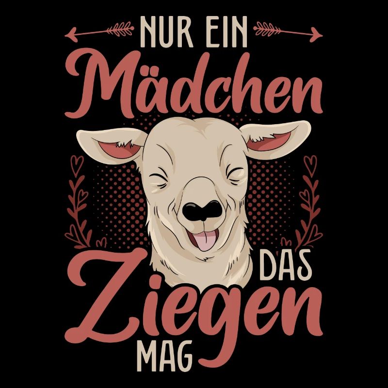 Bauernhof Tier Bäuerin Mädchen Geschenk Ziege
