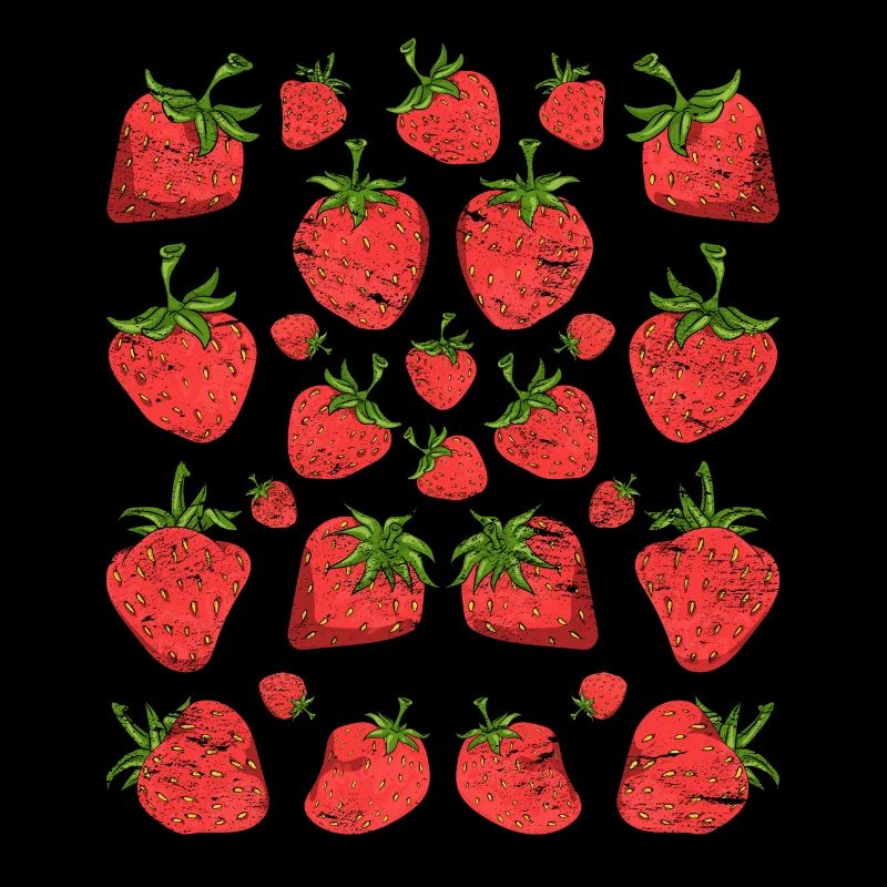 Strawberries Red Berries Fruit Gift Strawberry