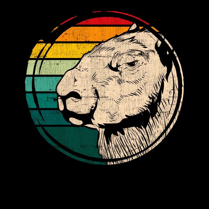 Retro Capybara Liebhaber Tier Geschenk Capybara