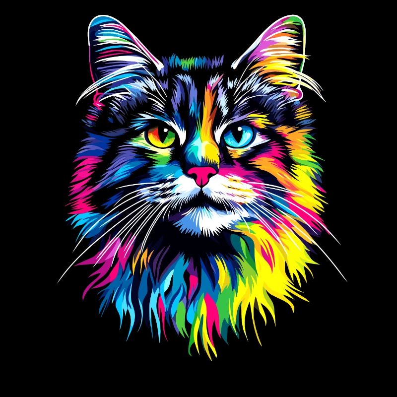 Chat de la forêt norvégienne Chat des forêts norvégiennes