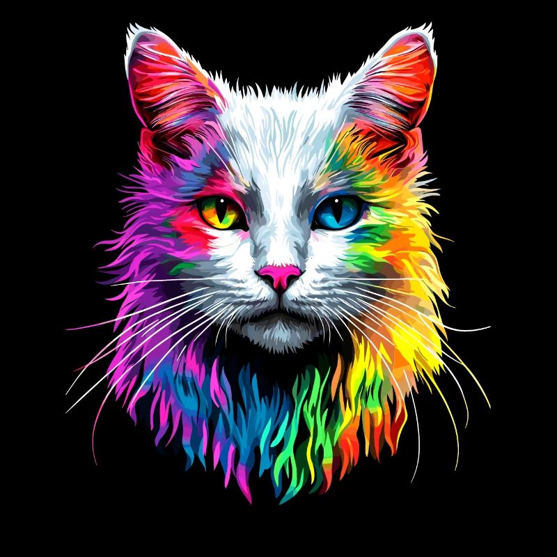 Chat Angora Blanc Chat Angora Chats Angora Mignons