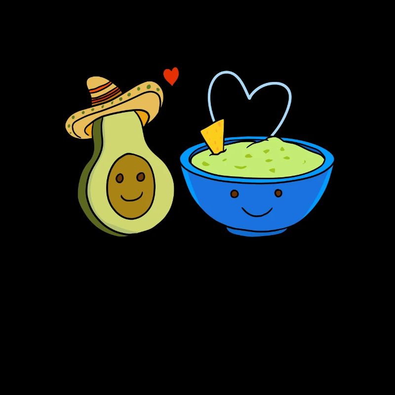 Avocado Guacamole Liebe