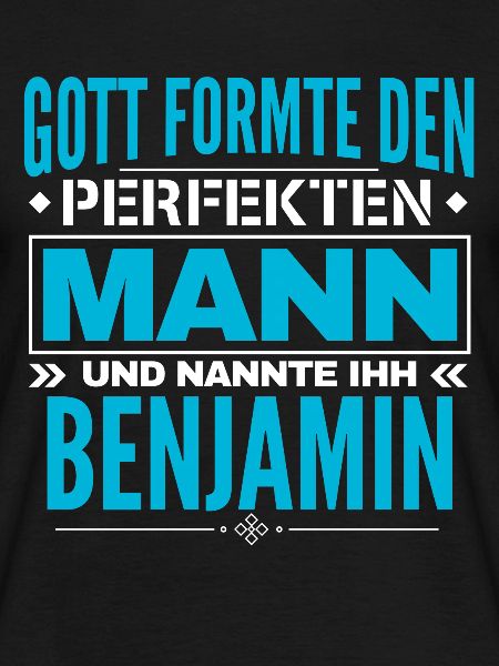 Benjamin Name Design