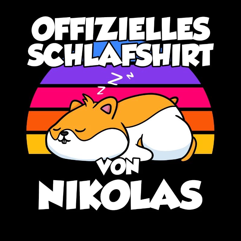 Offizielles Schlafshirt Von Nikolas