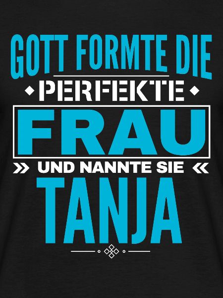 Tanja Name Design