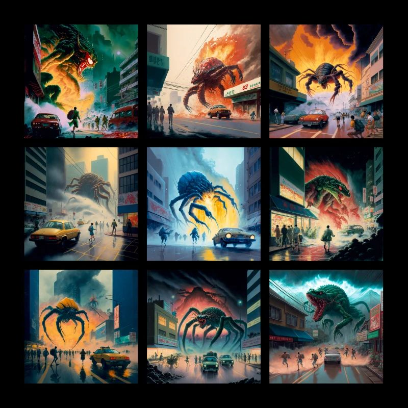 City attacks compilation