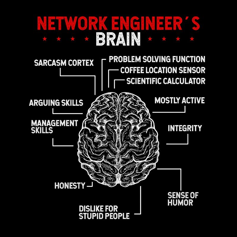 Network Engineering Brain Server Network Engineer