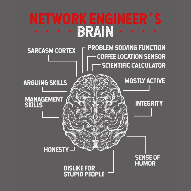 Network Engineering Brain Server Network Engineer