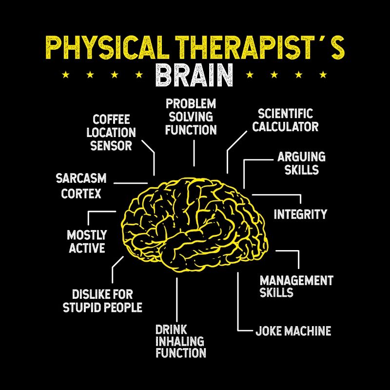 Physical Therapist Appreciation PTA Brain Physical