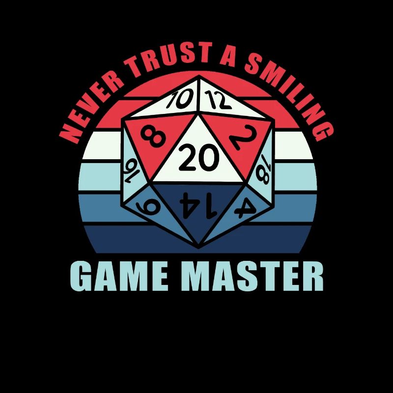 Game Master Fantasy Role-Playing Game Tshirt Game Master