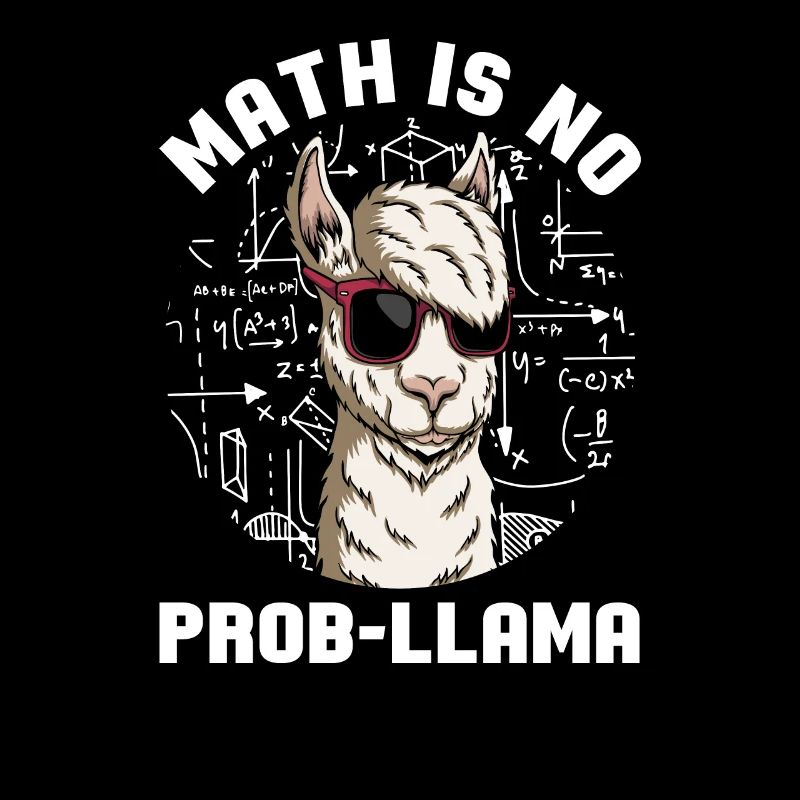 Mathe Lama Mathmatik Nerd Geschenk Mathe