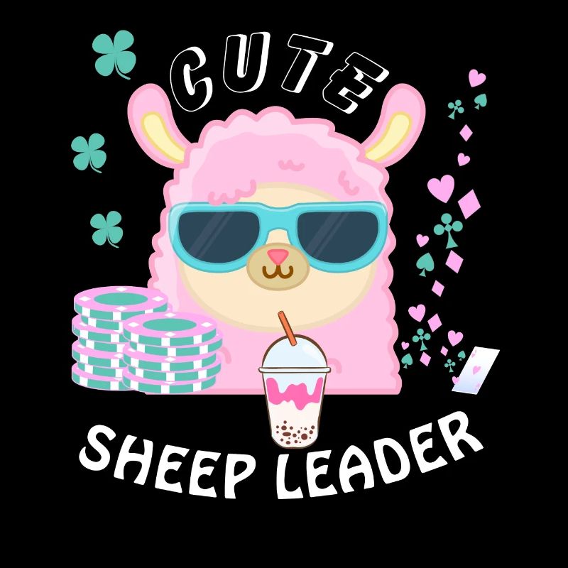 Kawaii - Poker Sheep leader - poker chipleader