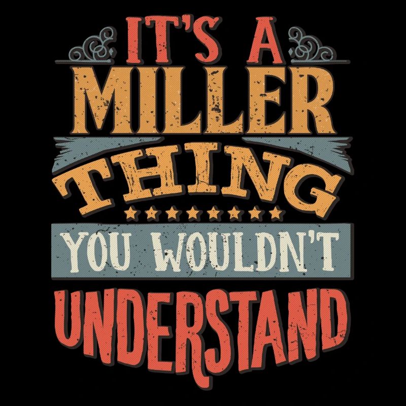 C’est une chose de miller que vous ne comprendriez pas -