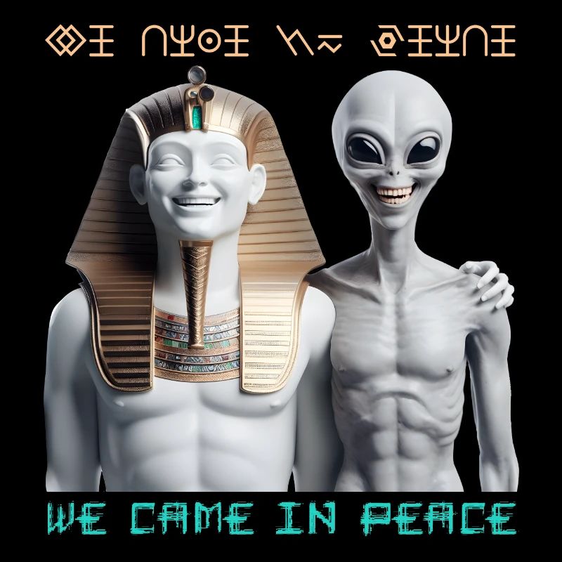 Pharaohs, the Sphinx & Aliens: Funny Encounter