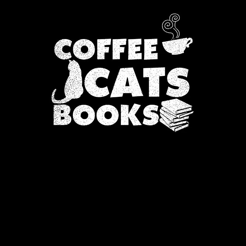 Katze las Kaffee-Katze-Buch-Geschenk
