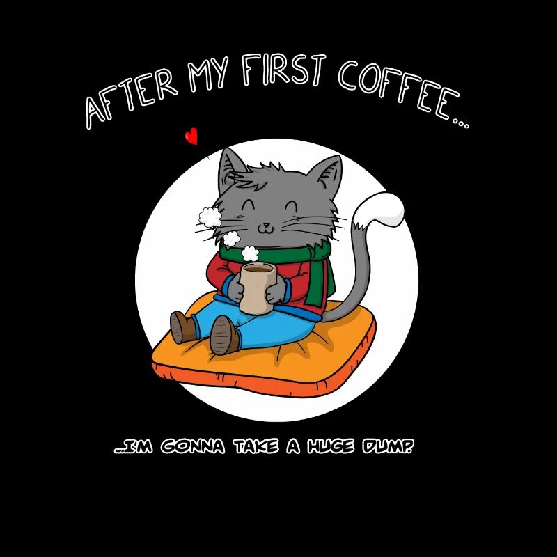 Après mon premier café ...