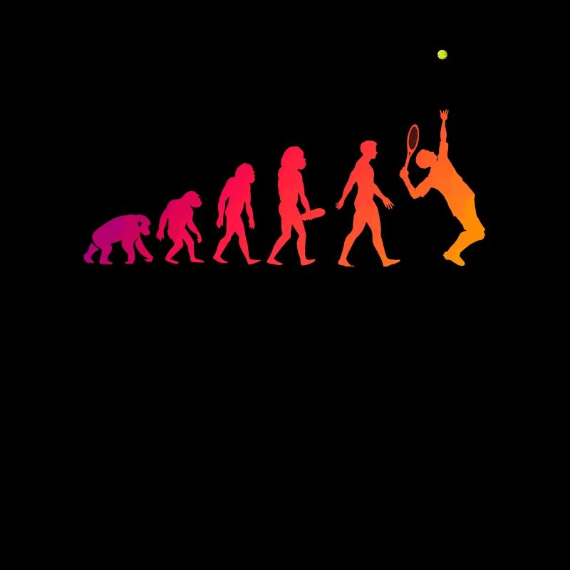 Evolution du tennis coloré