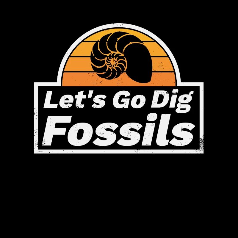 Fossilisation Ammonite Disant Rétro