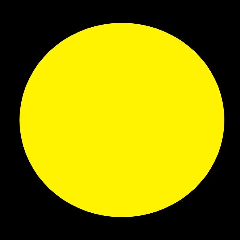 Circle yellow shape simple lemon gift idea