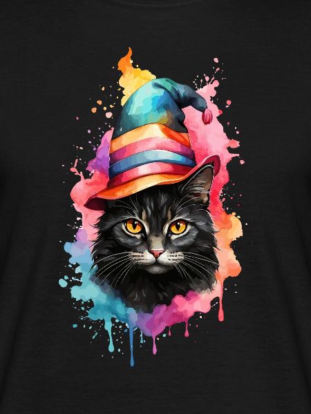 Cat as a witch