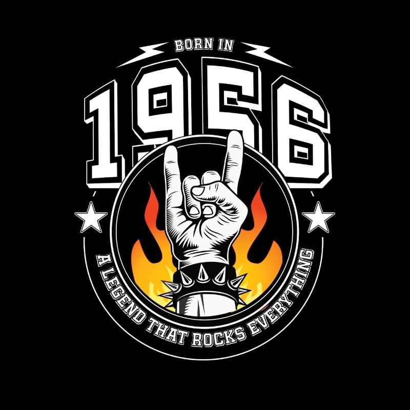 1956 Birthday, rocks everything