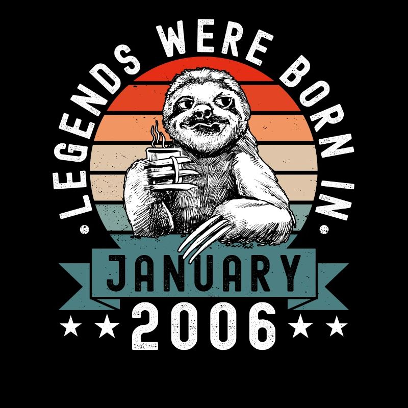 Les légendes sont nées en janvier 2006 Sloth Sloth