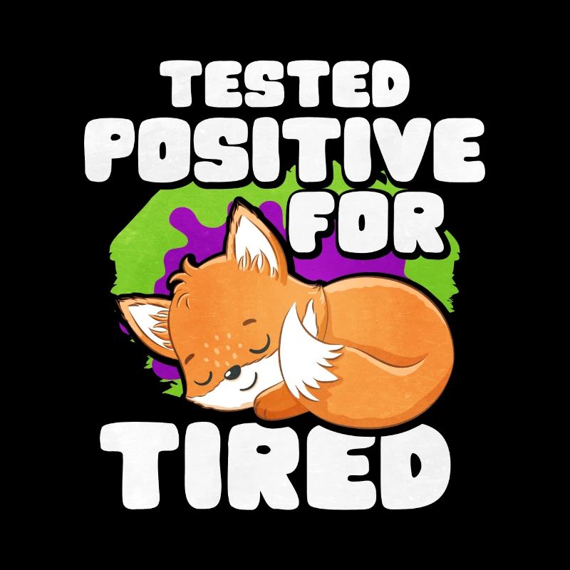 Positiv Auf Müde Getestet Fuchs