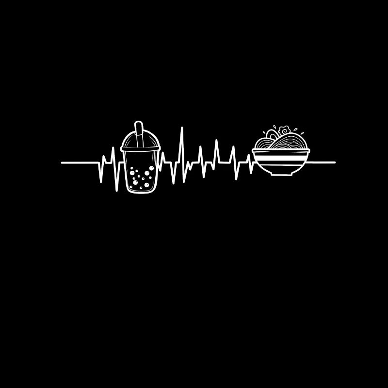 Bubble Tea Frame Heartbeat