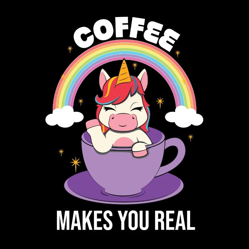 Coffee makes you real