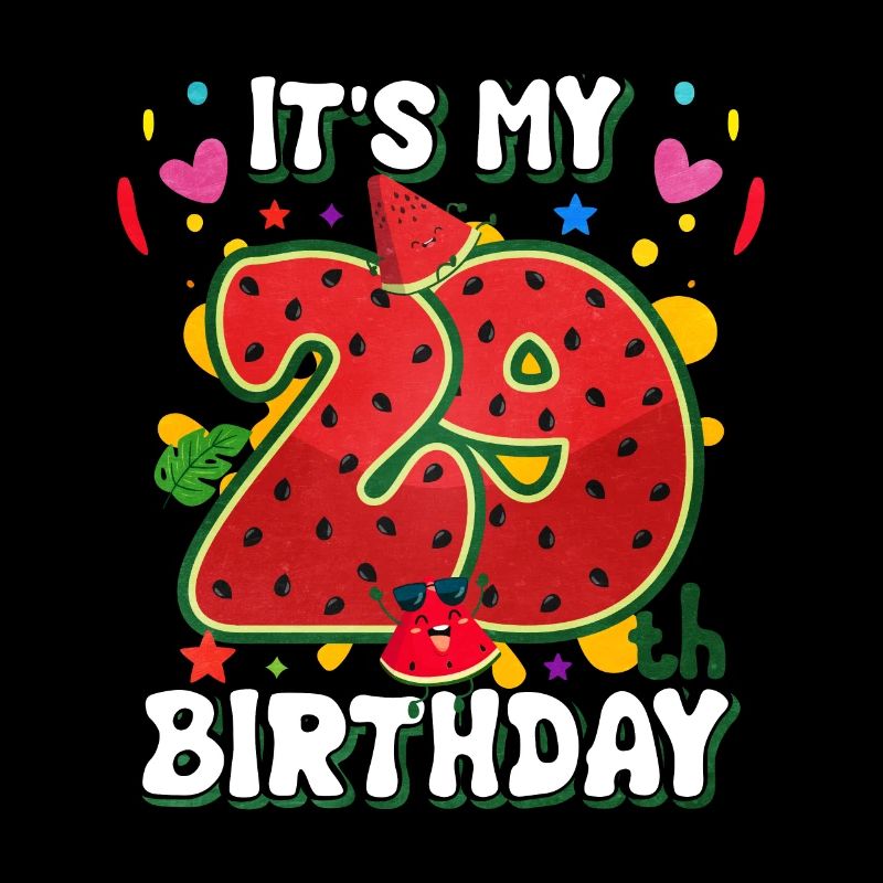 29e anniversaire Cadeau d’été de pastèque