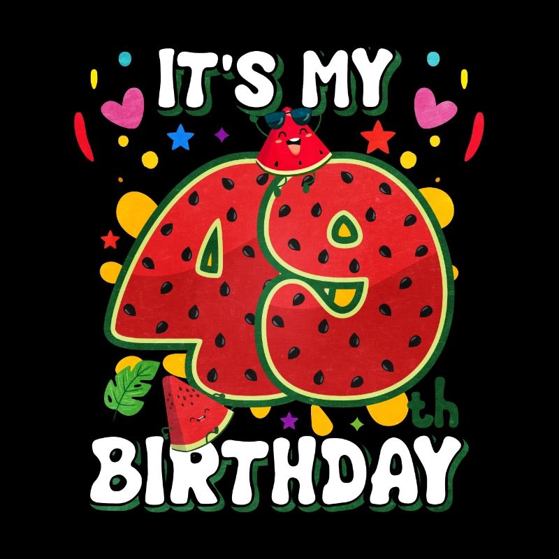 49th Birthday Watermelon