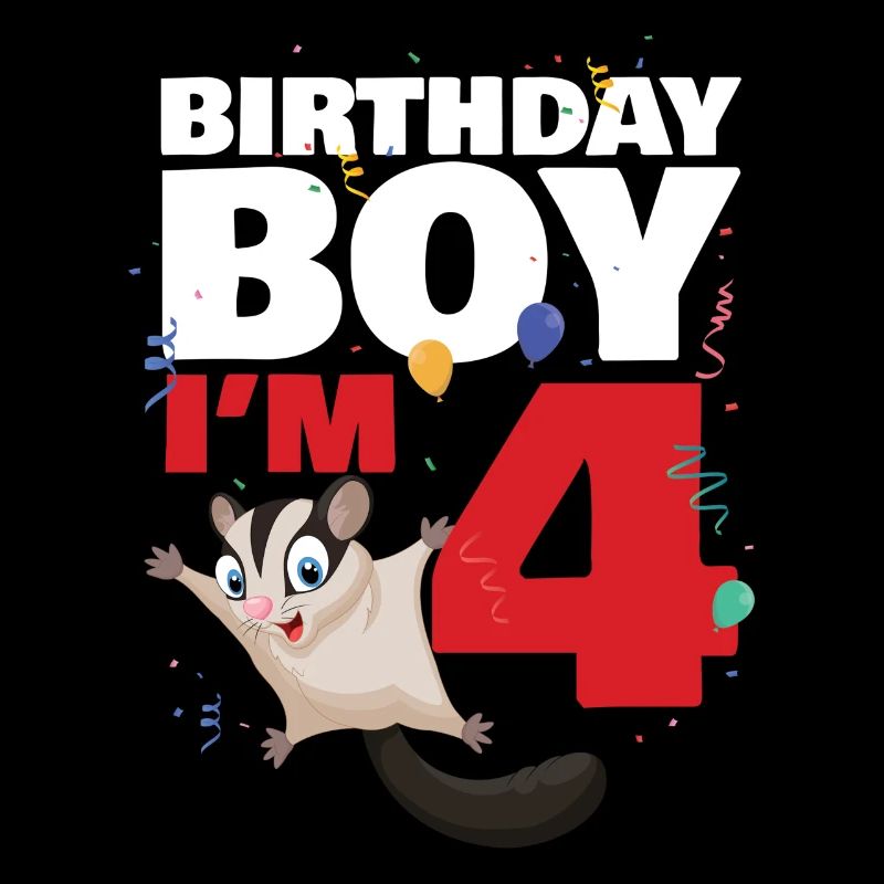 Fille d’anniversaire dans 5 Sugar Glider