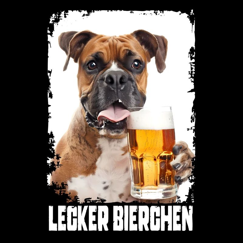 Boxer à la bière délicieuse