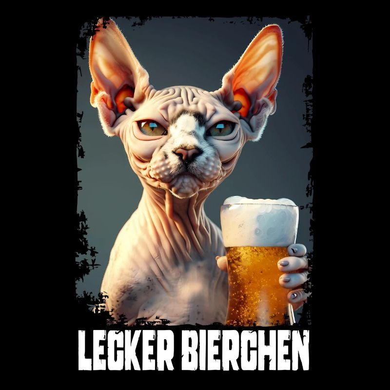 Sphynx à la bière délicieuse