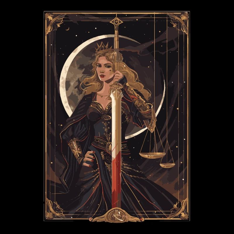 Gerechtigkeit Tarot