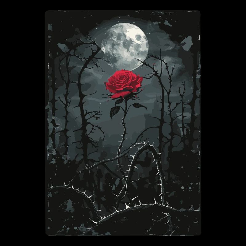 Le Tarot à la Rose Pourpre