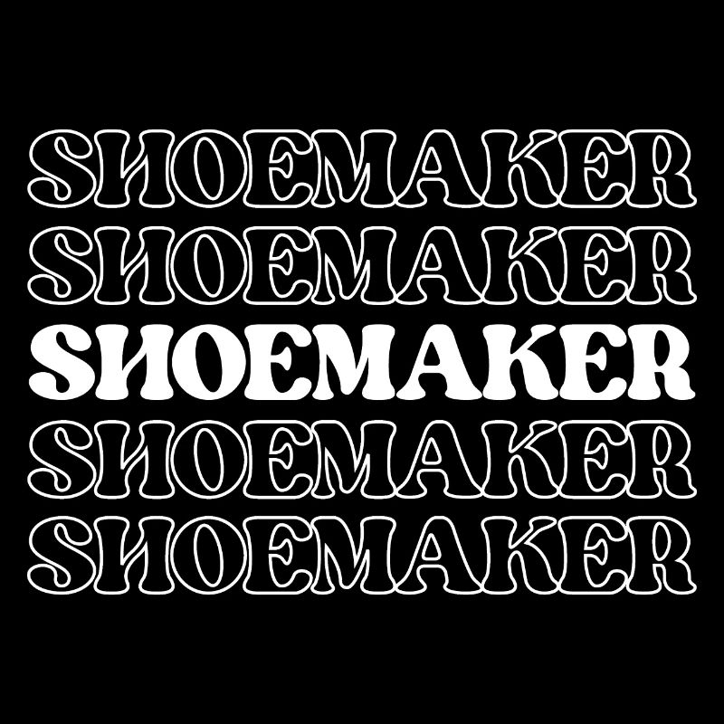 Schuster Schuster Schuh Mechaniker Schuh Fixer Schuh