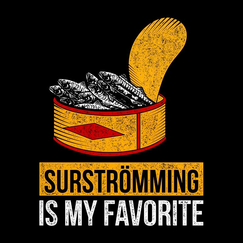 Witziges Surströmming Outfit