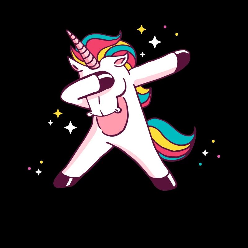 Dab Einhorn Unicorn