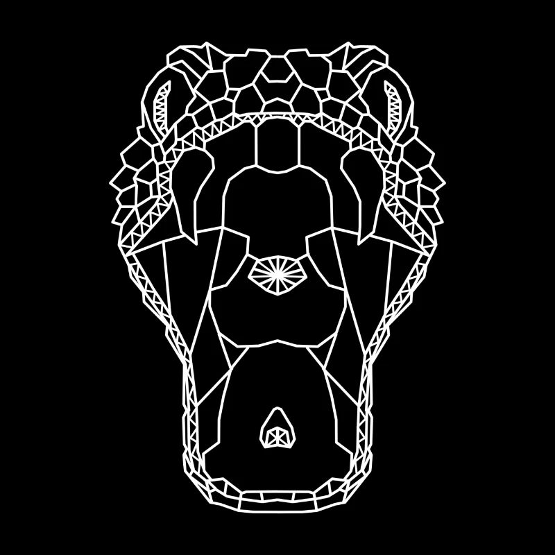 Viper snake Geometric