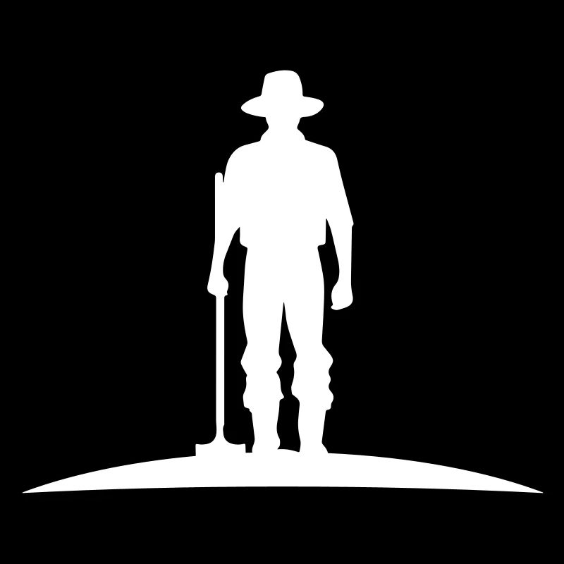 Farmer Silhouette