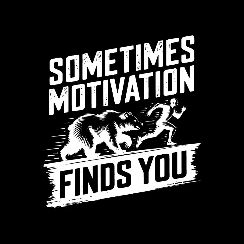 Parfois, la motivation vous trouve ! Jogging de course