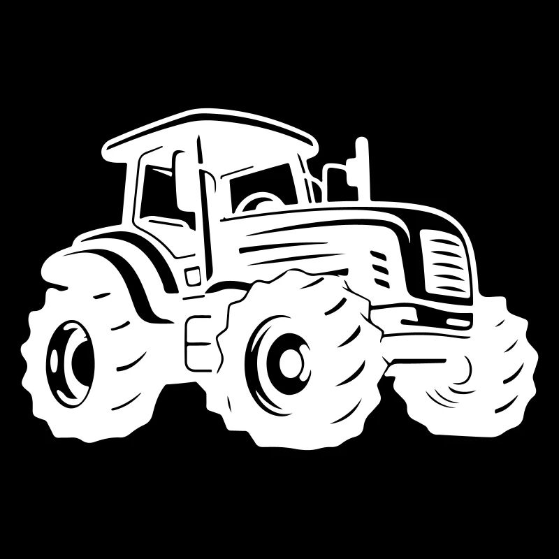 Traktor Silhouette