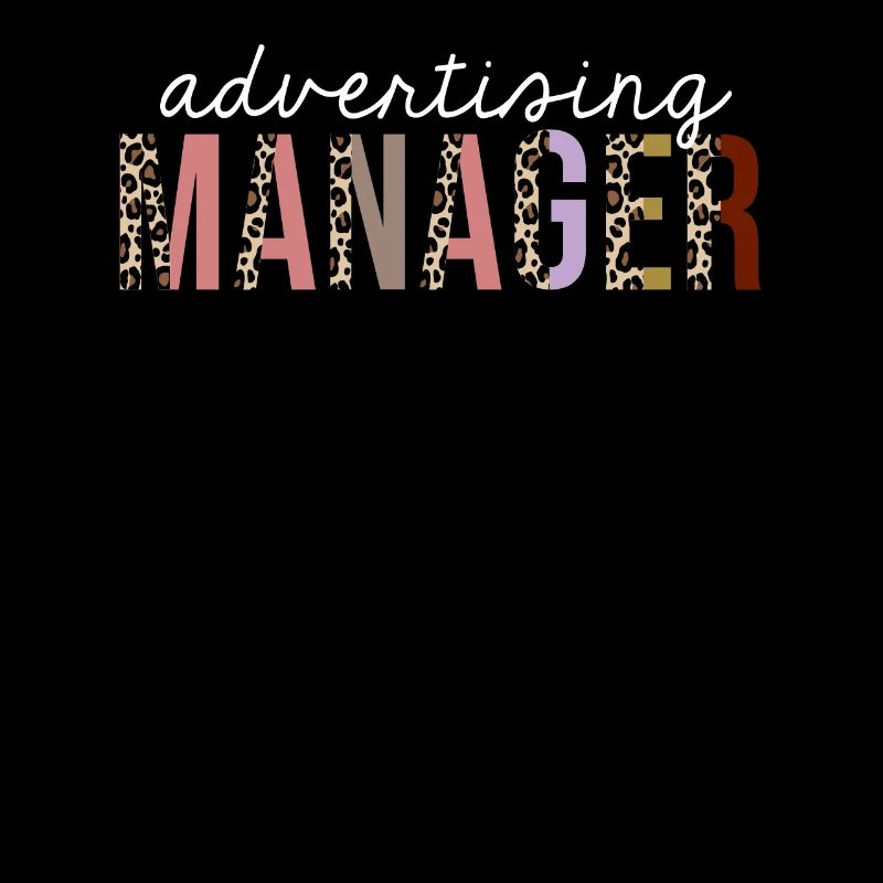 Werbemanager Leopard Print lustiges Geschenk