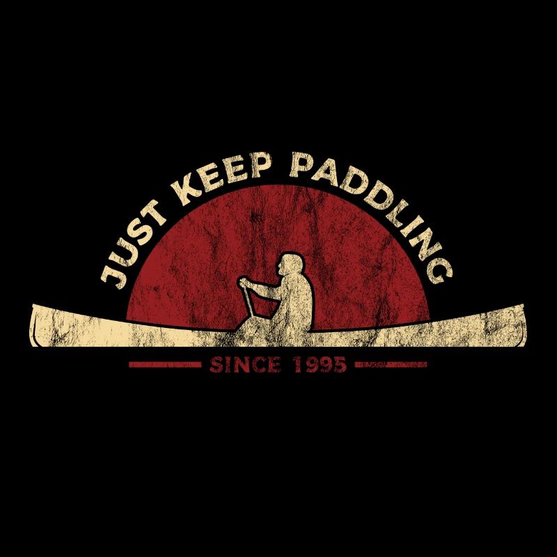 paddle Canoe cadeau