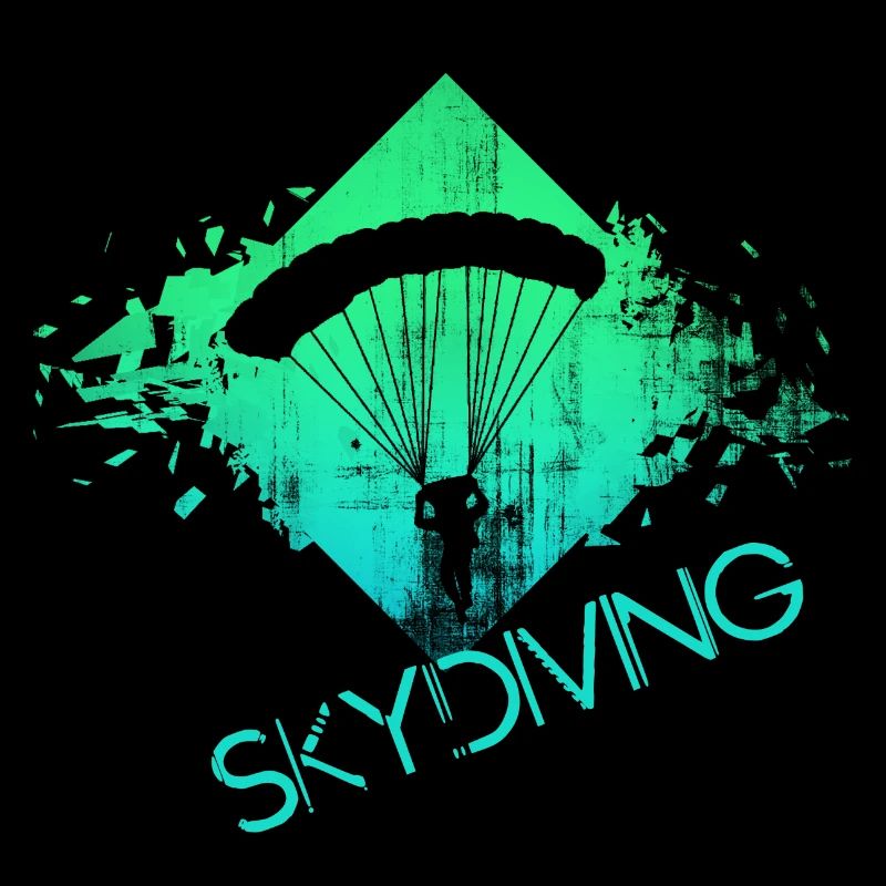skydiving parachuting parachute