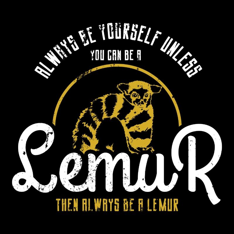 Lemur Immer Lemur sein