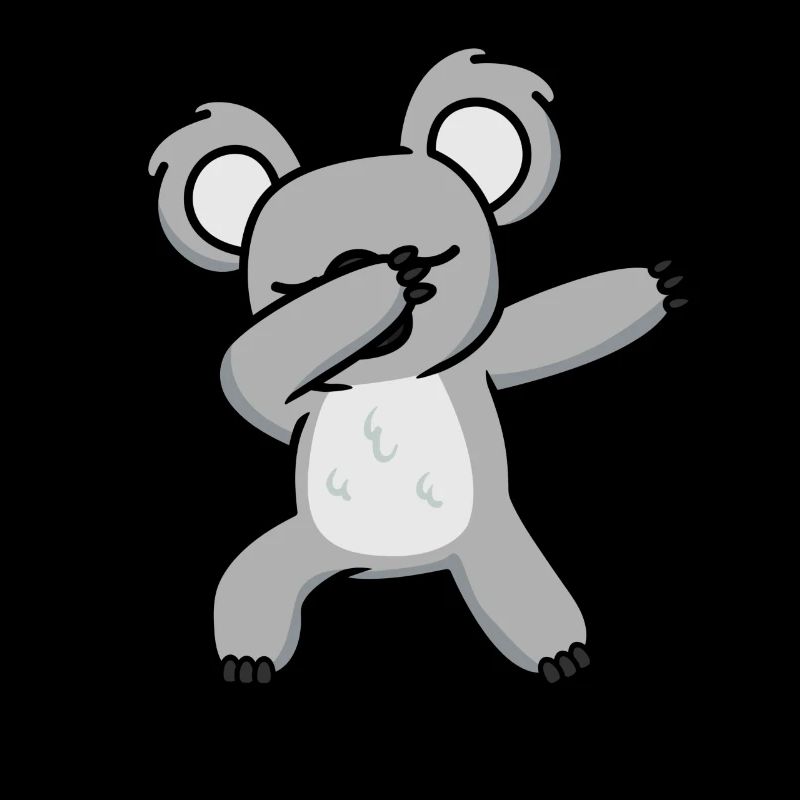 Dabbing Koala Design for Australia Lovers