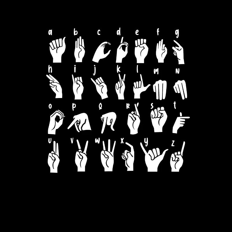 ASL Sign Language Deaf Sign Language