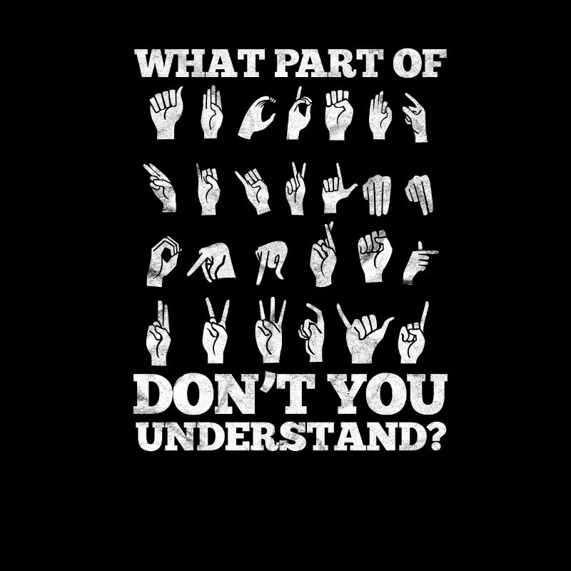 ASL Sign Language Deaf Sign Language
